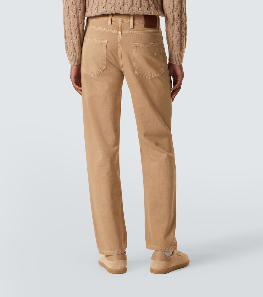  Zegna Zegna Gerade Hose Roccia Aus Baumwolle 