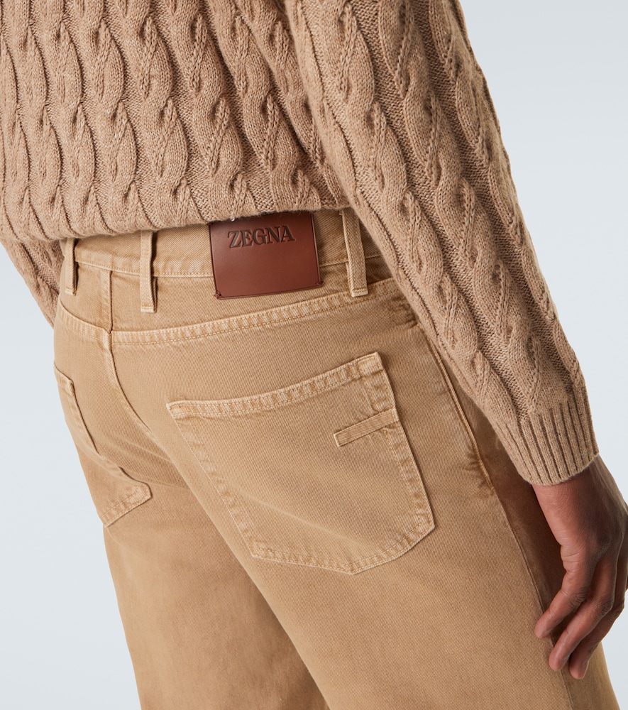  Zegna Zegna Gerade Hose Roccia Aus Baumwolle 