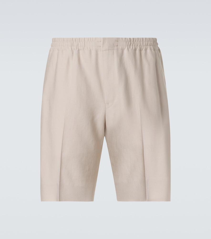 Zegna Linen Bermuda shorts