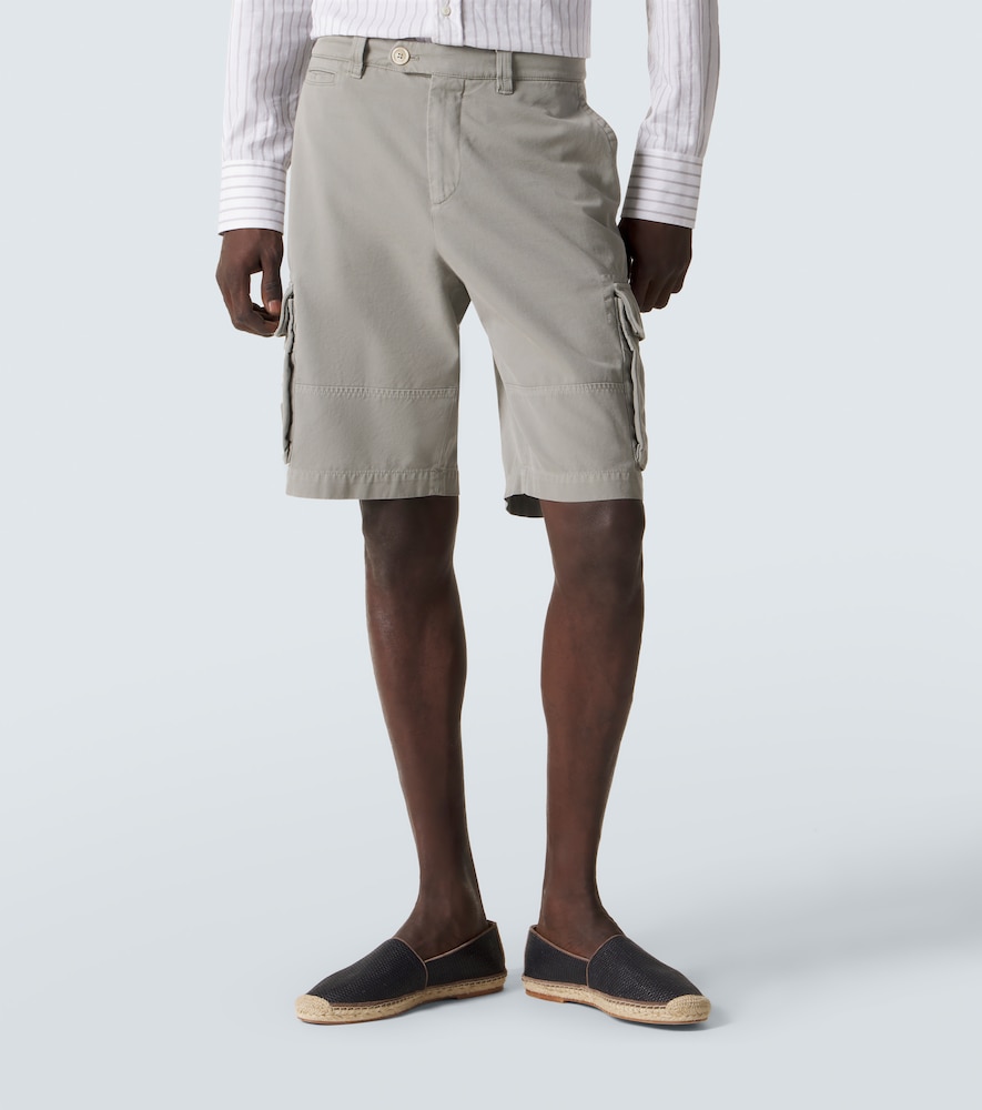  Brunello Cucinelli Brunello Cucinelli Cargo-shorts Aus Baumwolle 