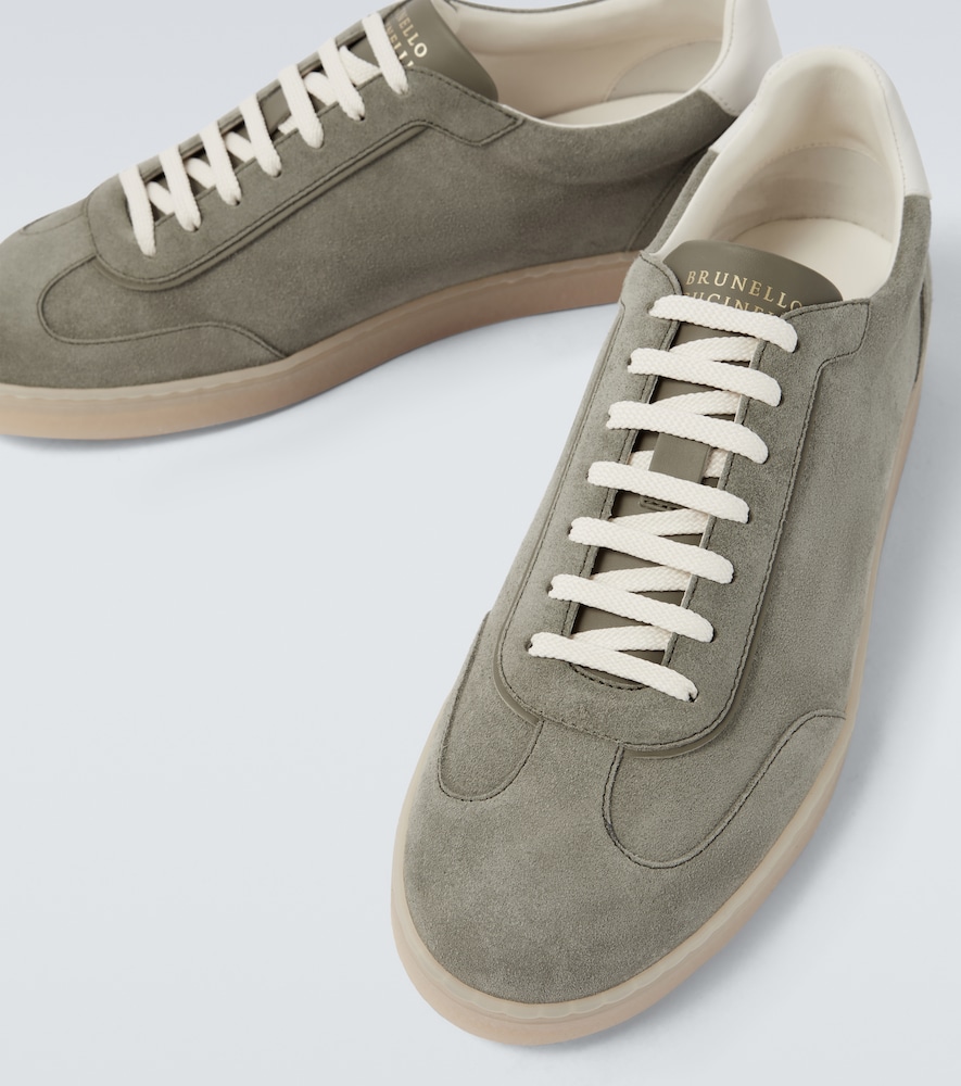  Brunello Cucinelli Brunello Cucinelli Sneakers Aus Veloursleder 