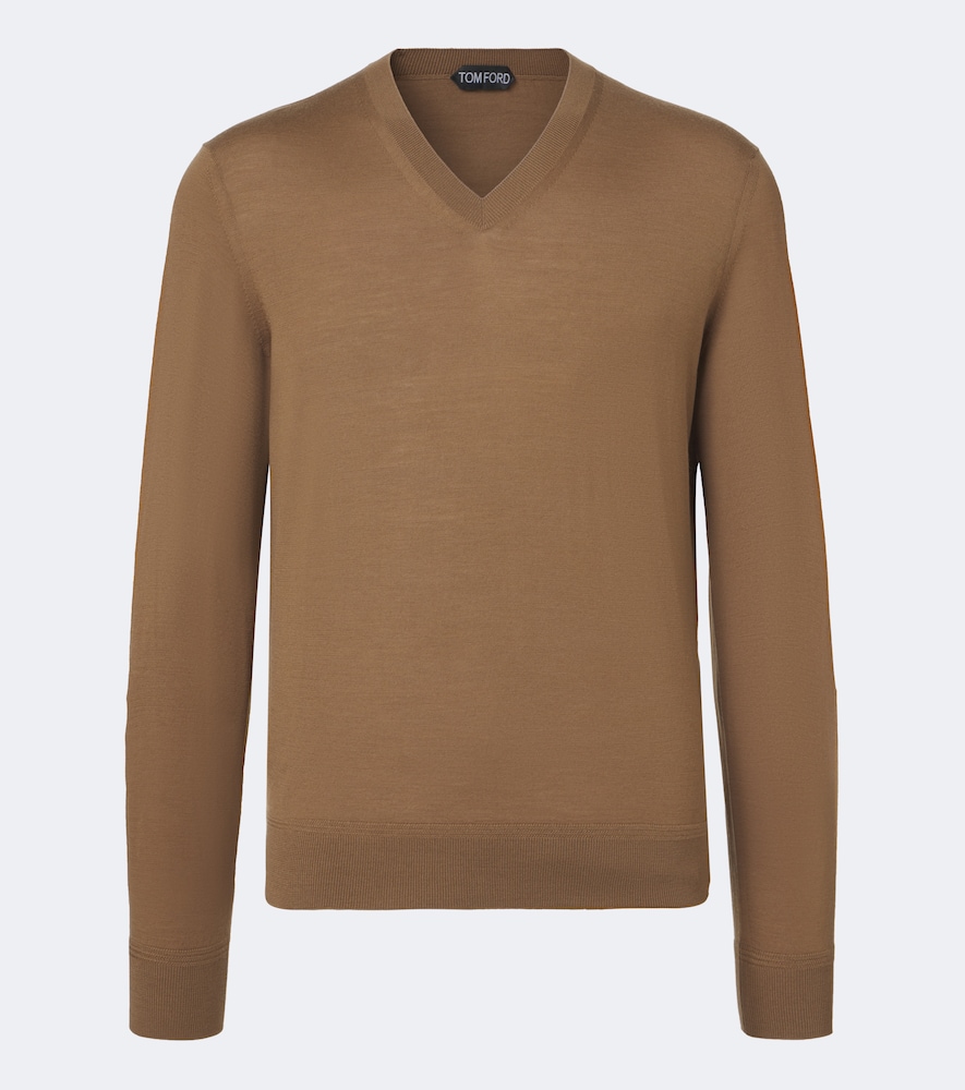 Tom Ford Wool Sweater In Black