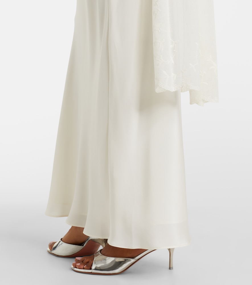  Posse Posse Maxikleid Cove Aus Satin Mit Tüll 
