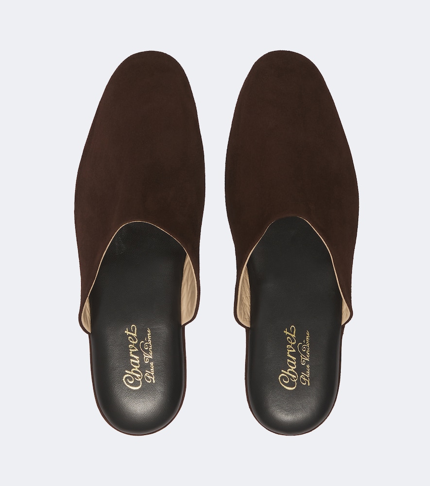  Charvet Charvet Suede Slippers 