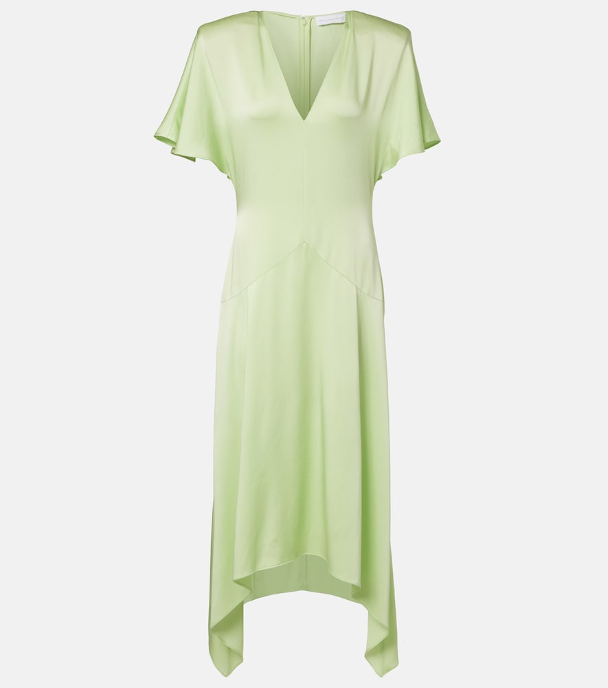Stella McCartney Envers satin midi dress
