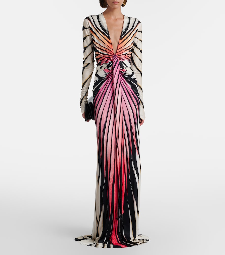 Roberto Cavalli Printed gown
