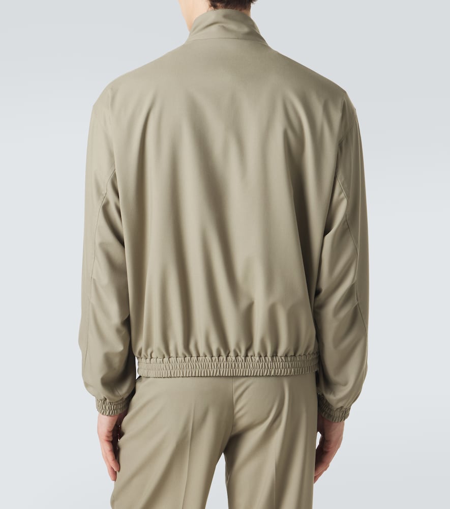  Auralee Auralee Blouson Aus Wolle 