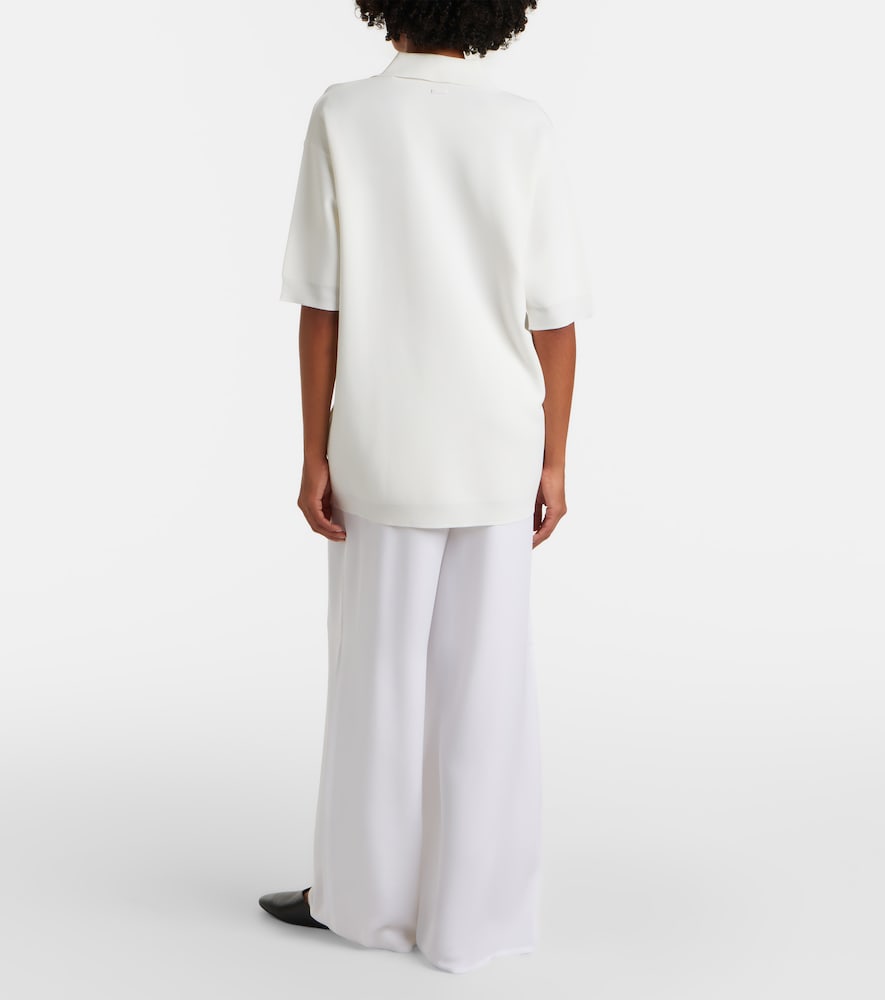  Max Mara Max Mara Weite Hose Aus Crêpe De Chine Aus Seide 
