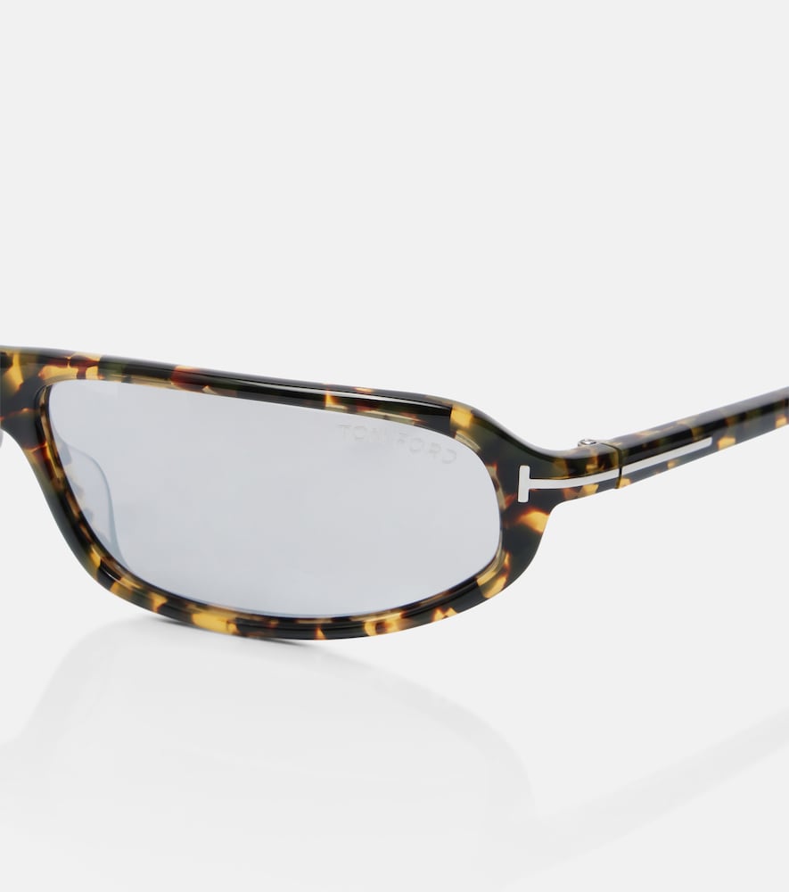  Tom Ford Tom Ford Addison Thin Flat-top Sunglasses 