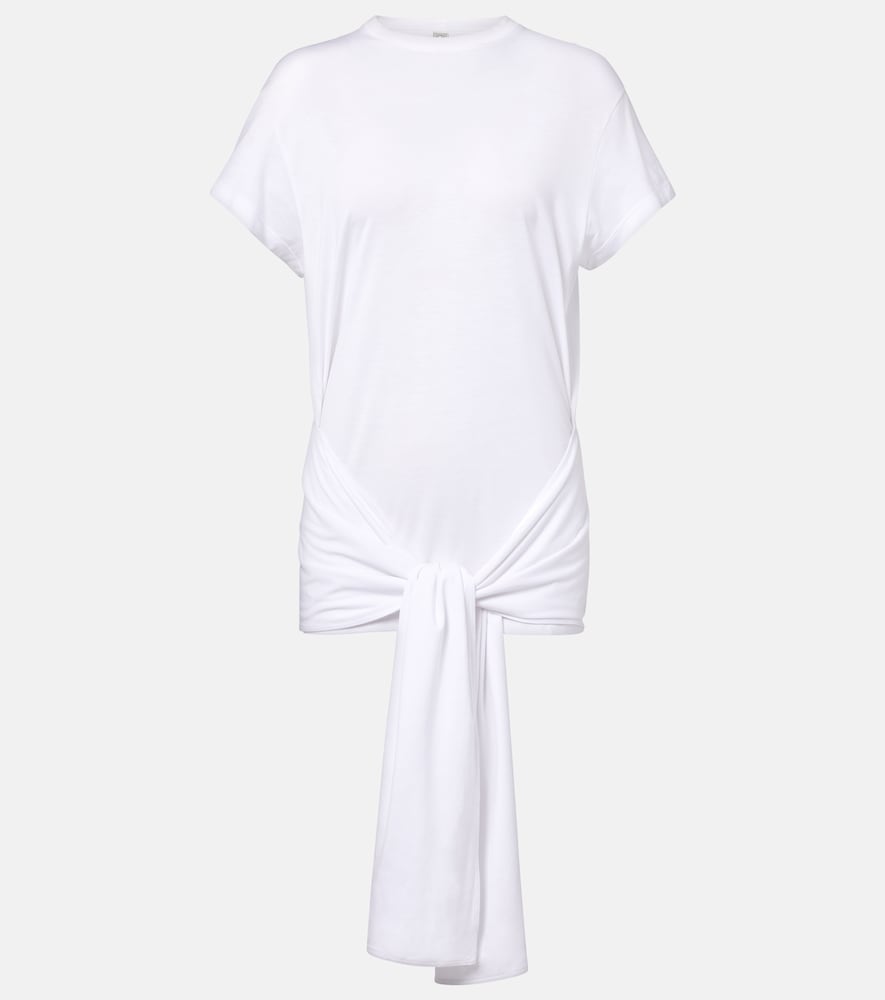 Toteme Toteme Tie-waist jersey top　Toteme タイウエスト ジャージ トップ