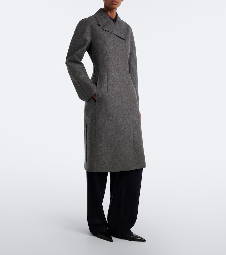 Double-Breasted Virgin Coat