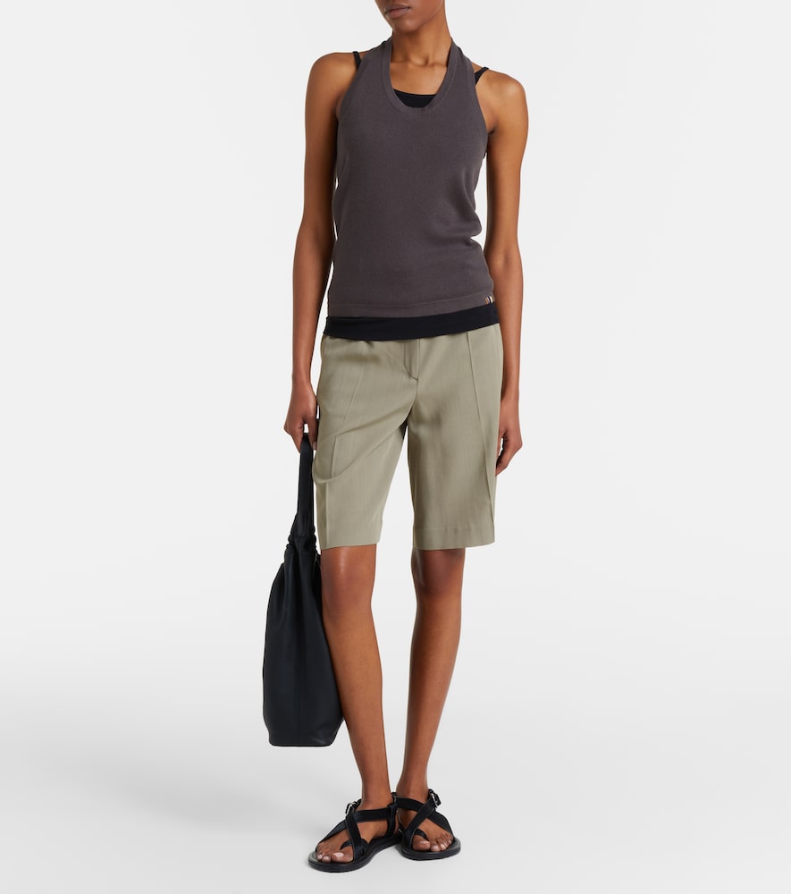 N°409 Jerry Cotton And Cashmere Tank Top