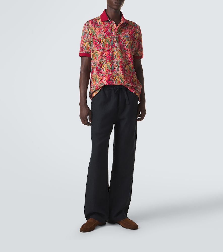  Etro Etro Polohemd Aus Baumwoll-piqué 
