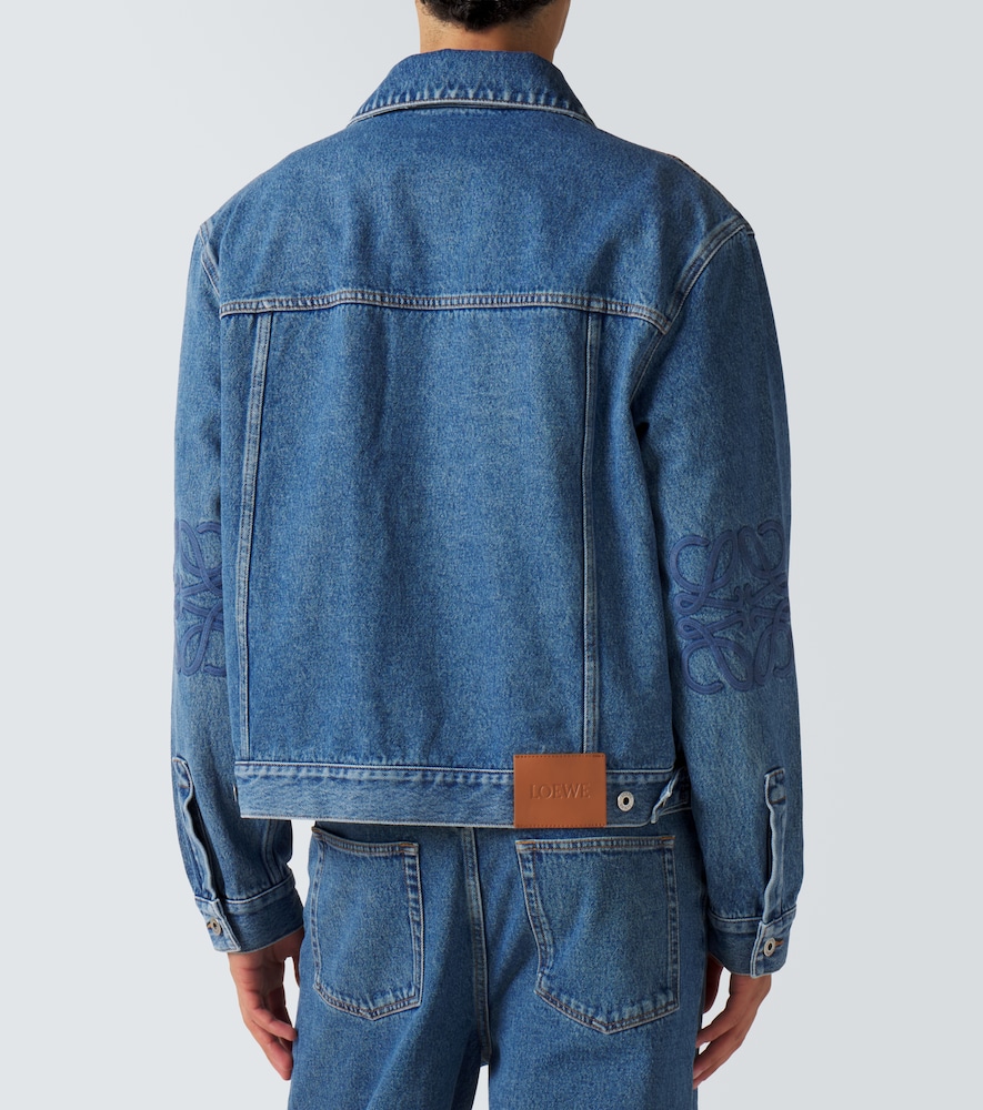  Loewe Loewe Anagram Denim Jacket 