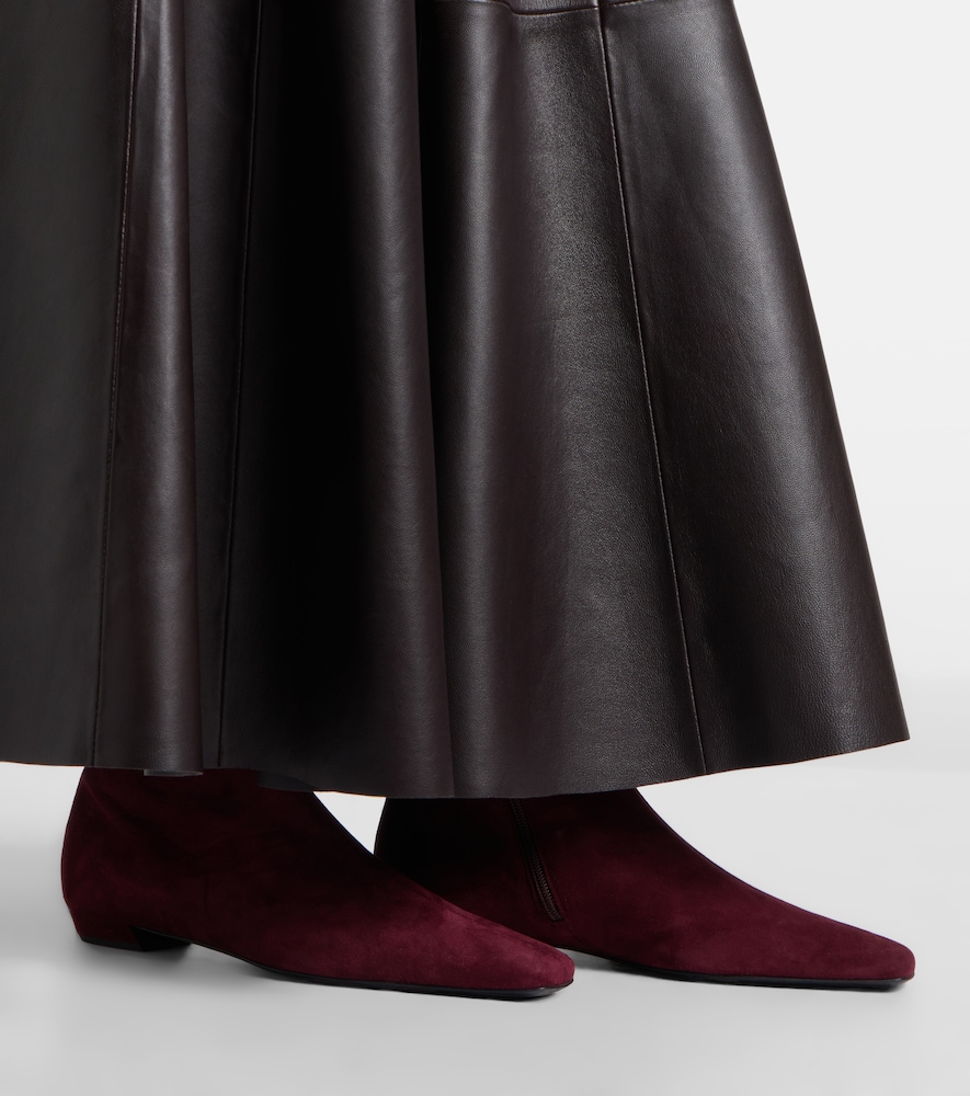 Suede Ankle Boots