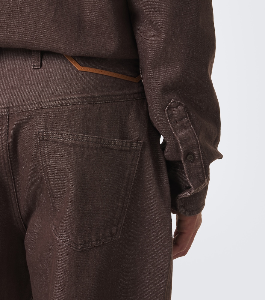 De-Nîmes Tempo Barrel-Leg Jeans