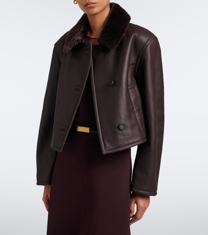 Liri Shearling-Trimmed Jacket