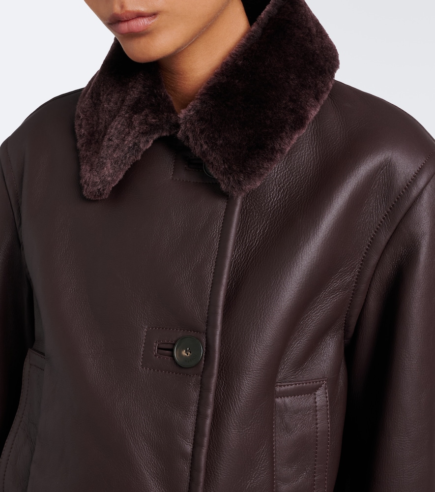 Liri Shearling-Trimmed Jacket