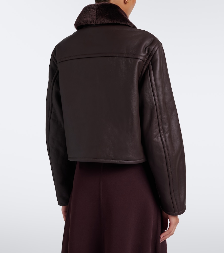 Liri Shearling-Trimmed Jacket