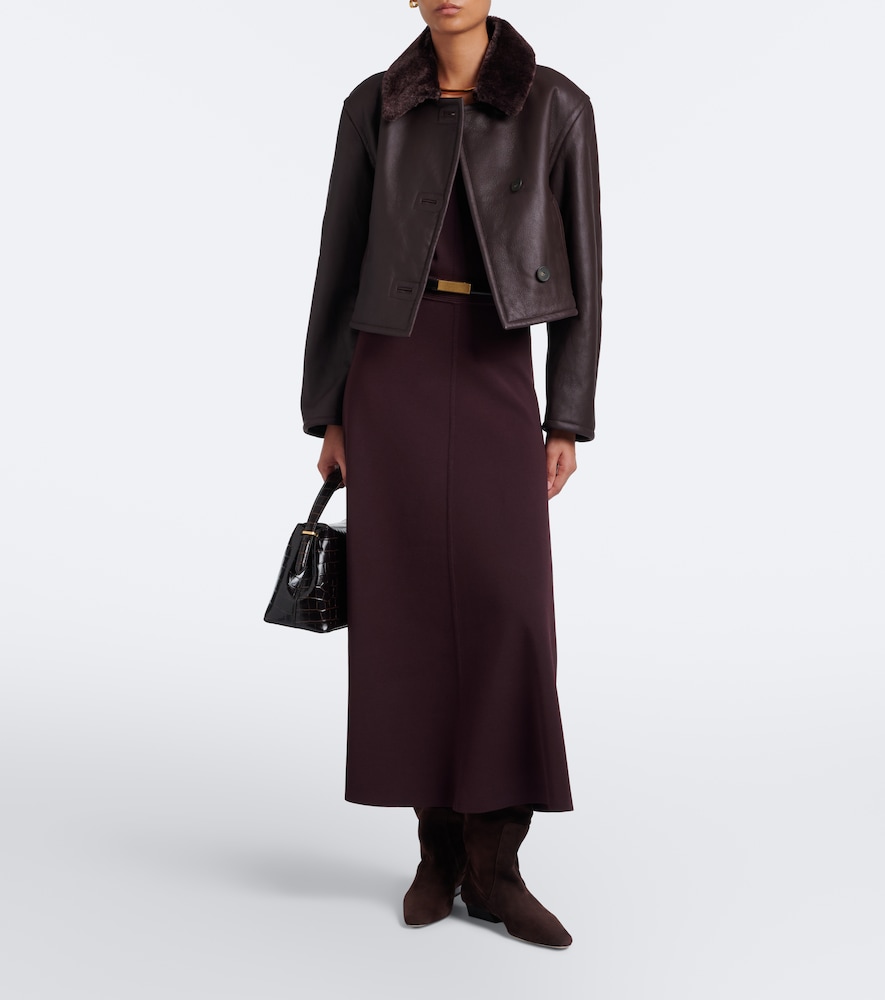 Liri Shearling-Trimmed Jacket
