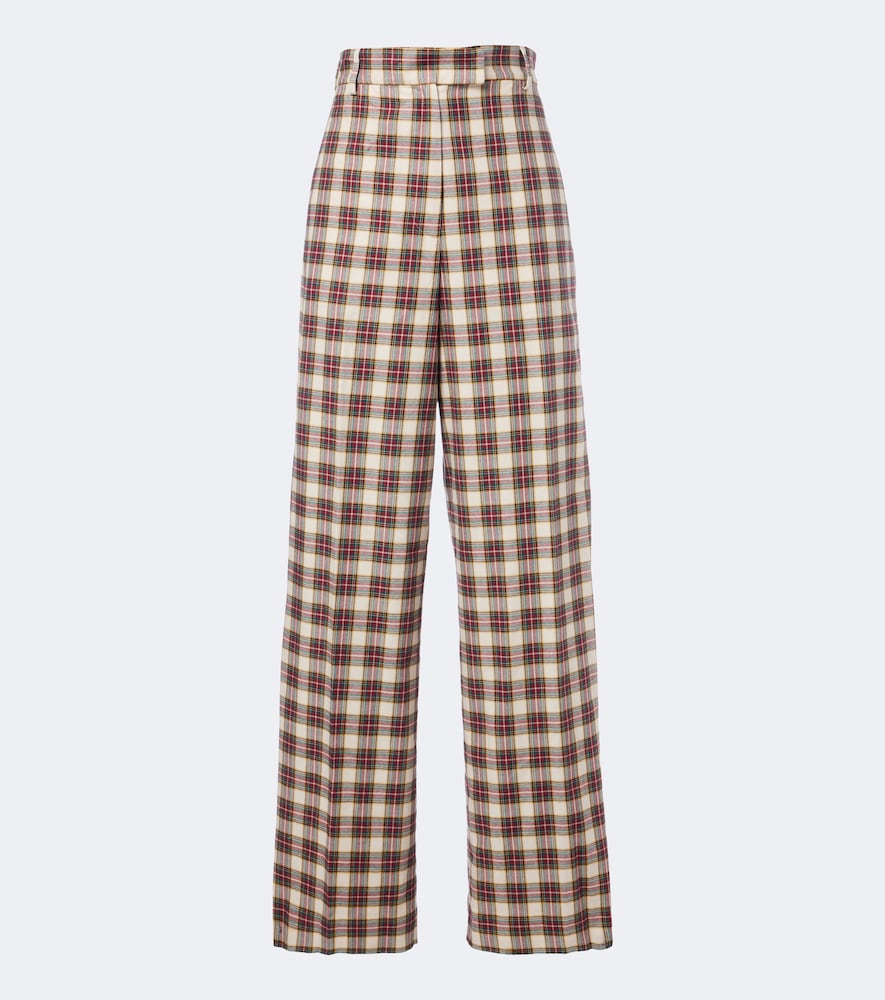 Weite Hose aus Baumwolle