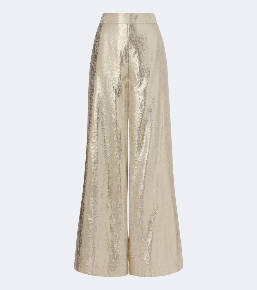 Weite Hose Selene aus Lamé