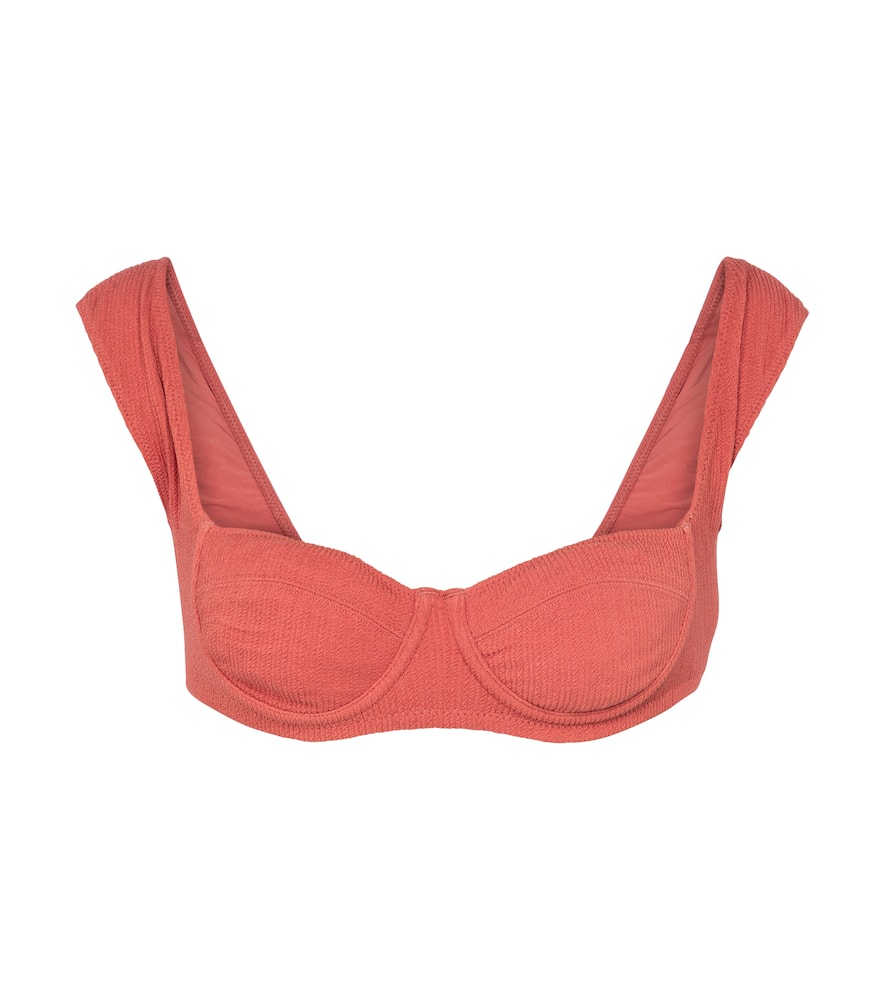 Tropic of C South Pacific off-shoulder bikini top