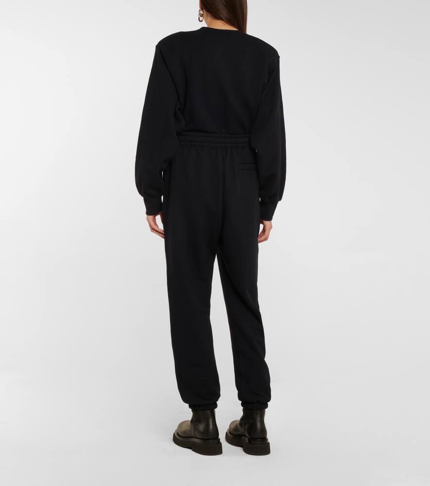 THE FRANKIE SHOP VANESSA COTTON SWEATPANTS