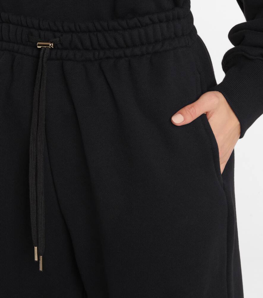 THE FRANKIE SHOP VANESSA COTTON SWEATPANTS