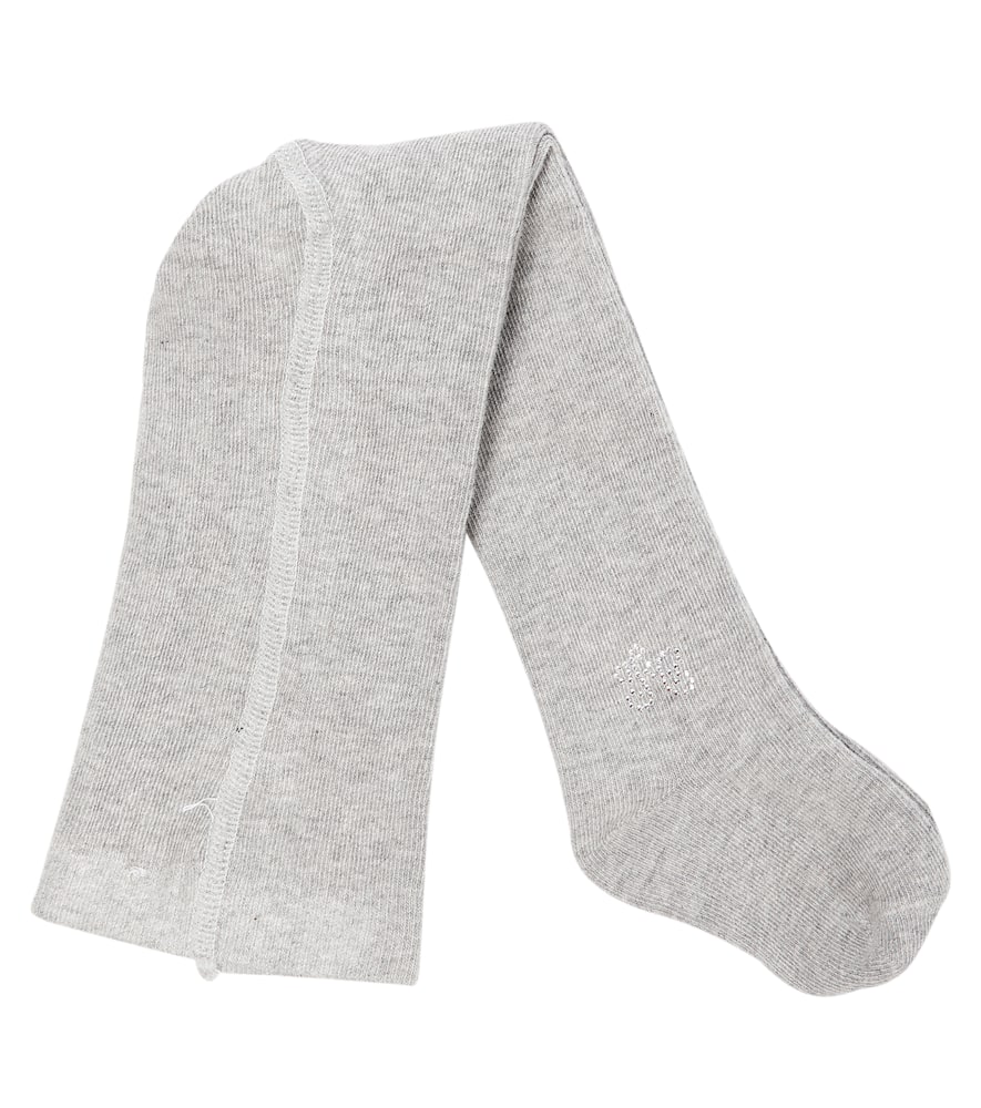 Tartine et Chocolat Baby embellished cotton-blend tights