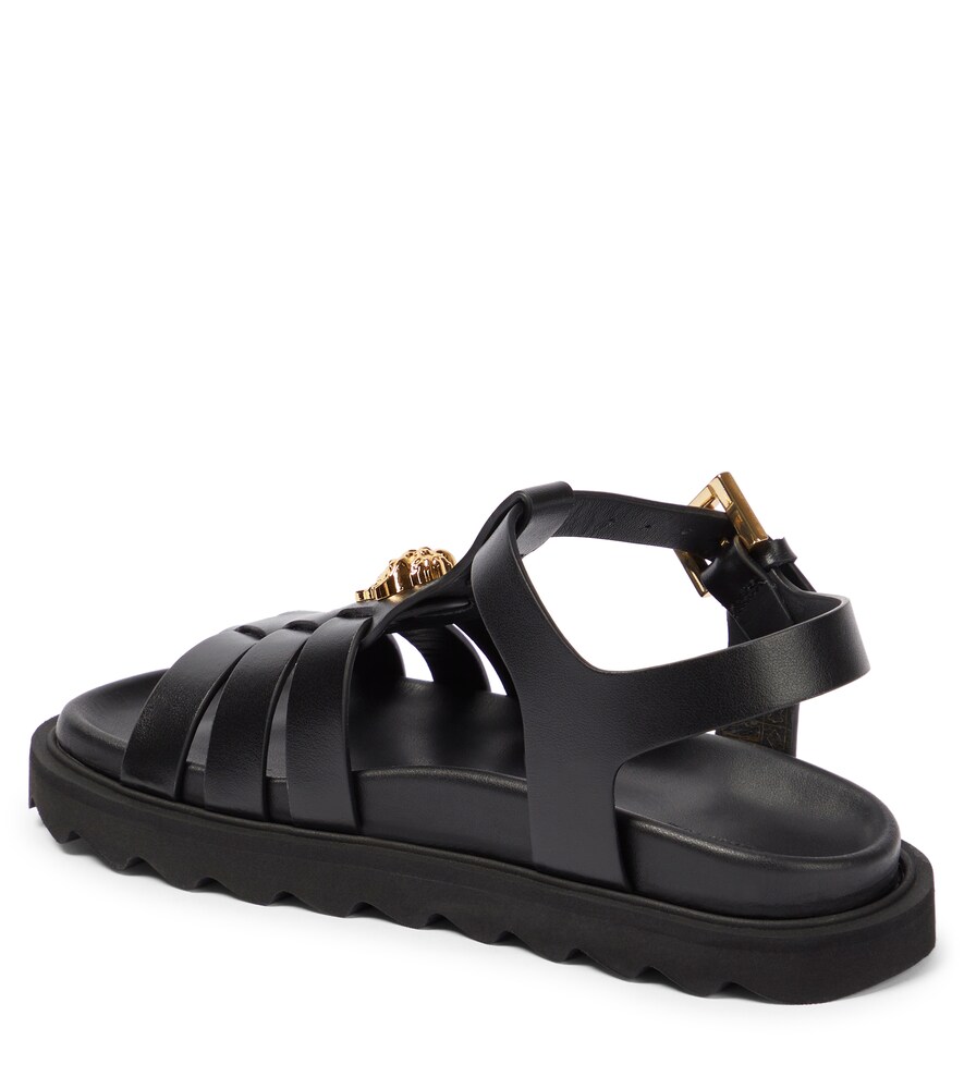  Versace Kids Versace Kids Sandalen La Medusa Aus Leder 