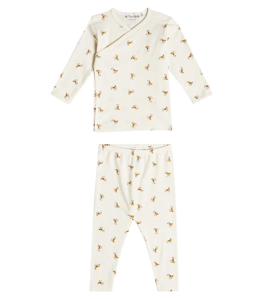 Bonpoint Baby Timao cotton top and pants set