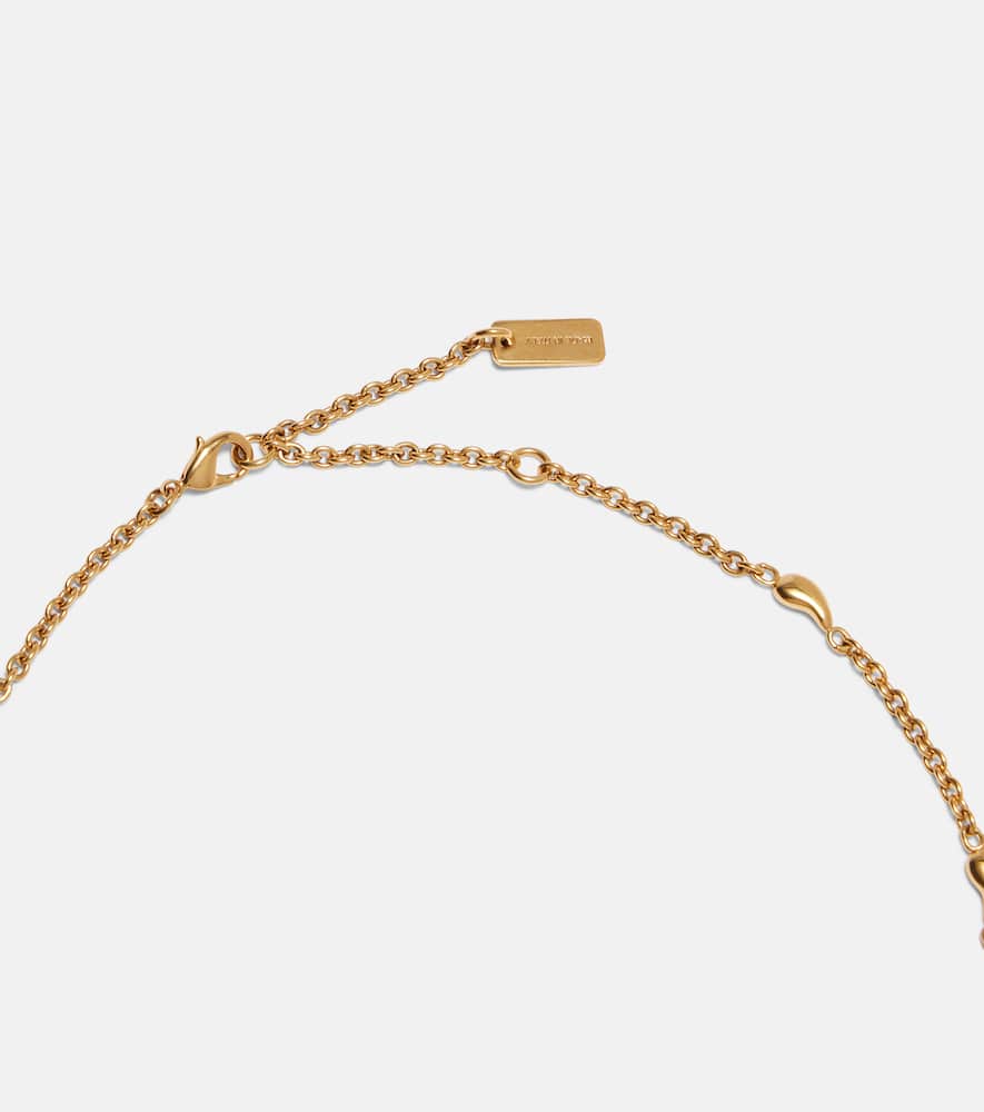 Chloé Shells Chain Necklace In Gold