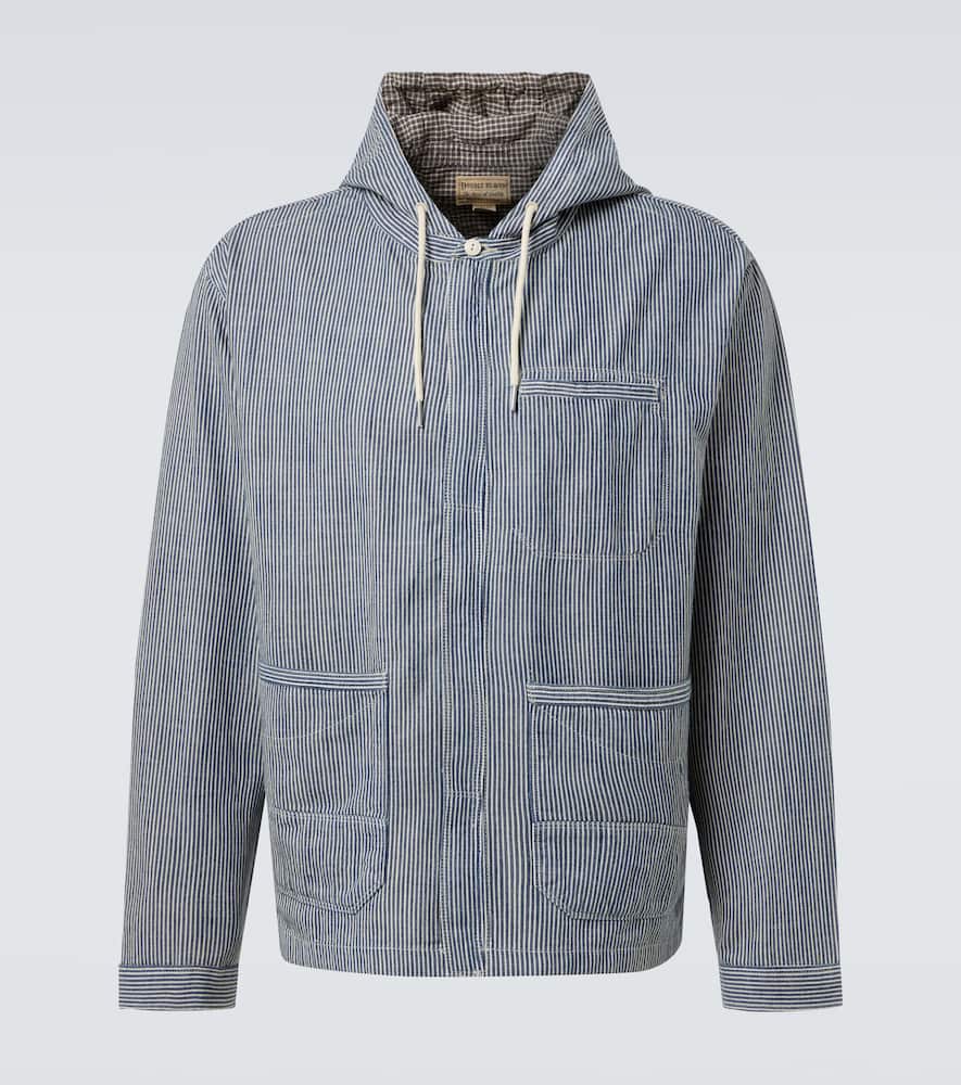Plaid cotton overshirt