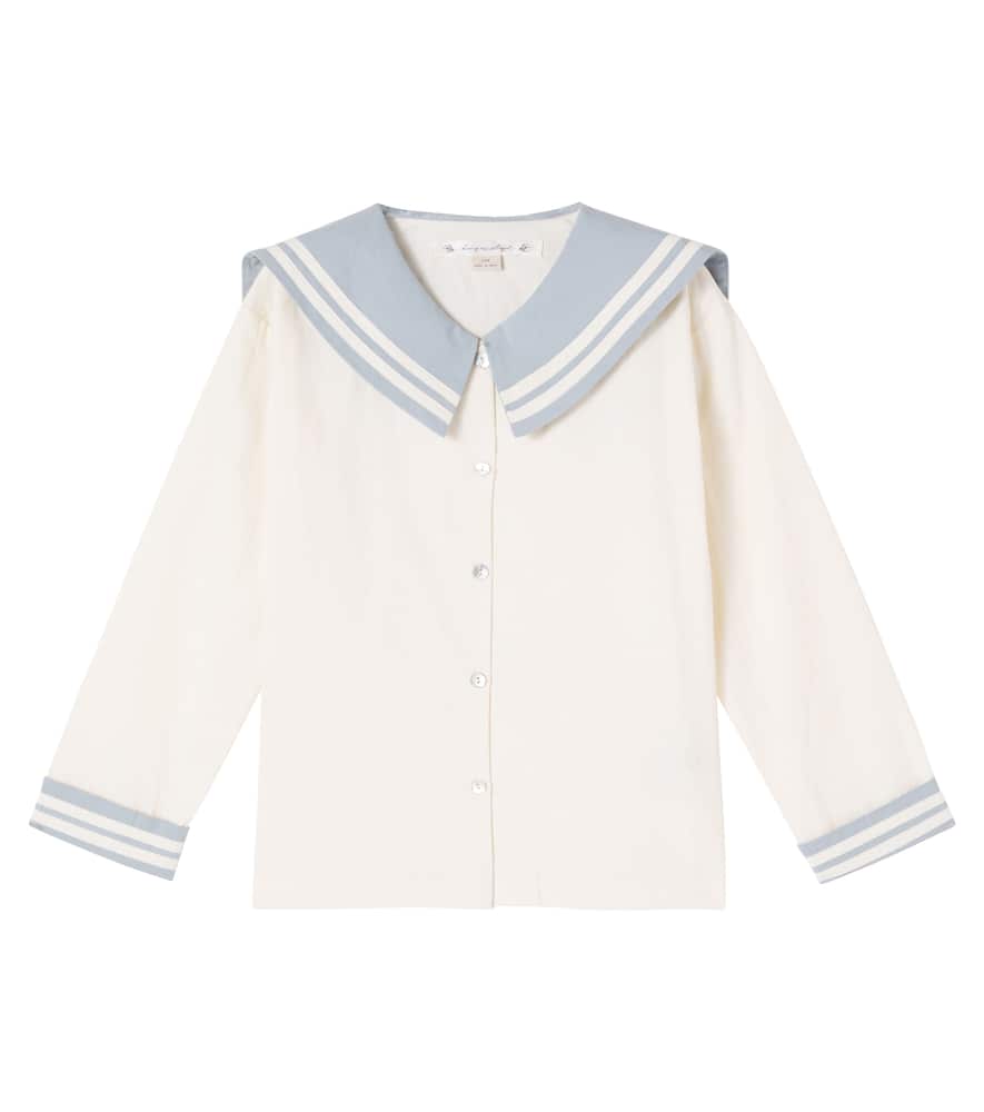 Konges Slojd Sailor Cotton Shirt In White