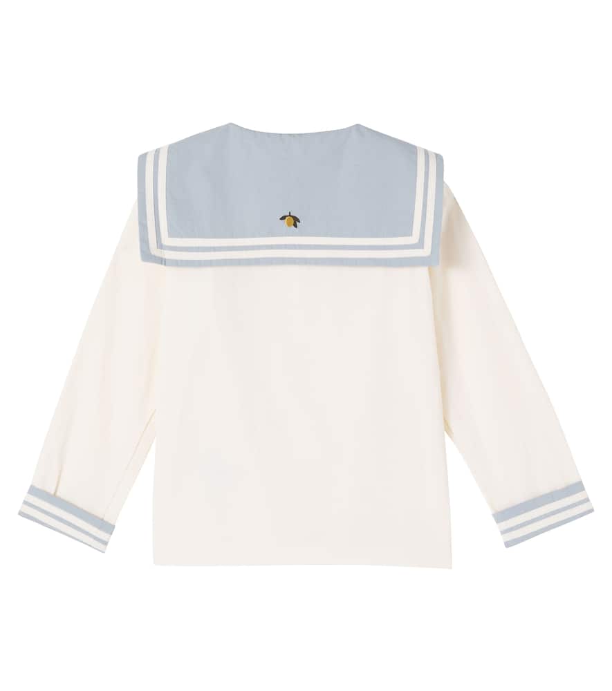 Konges Slojd Sailor Cotton Shirt In White