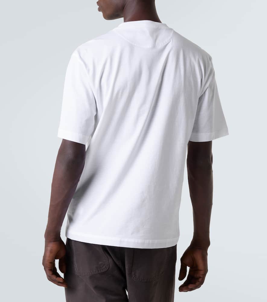 Prada Re-nylon And Jersey T-shirt