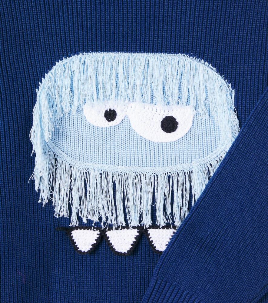  Stella Mccartney Kids Stella Mccartney Kids Pullover Aus Rippstrick Aus Baumwolle 