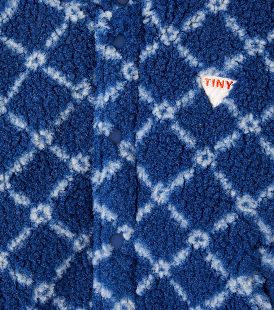 Tinycottons Floral Sweatshirt In Blue