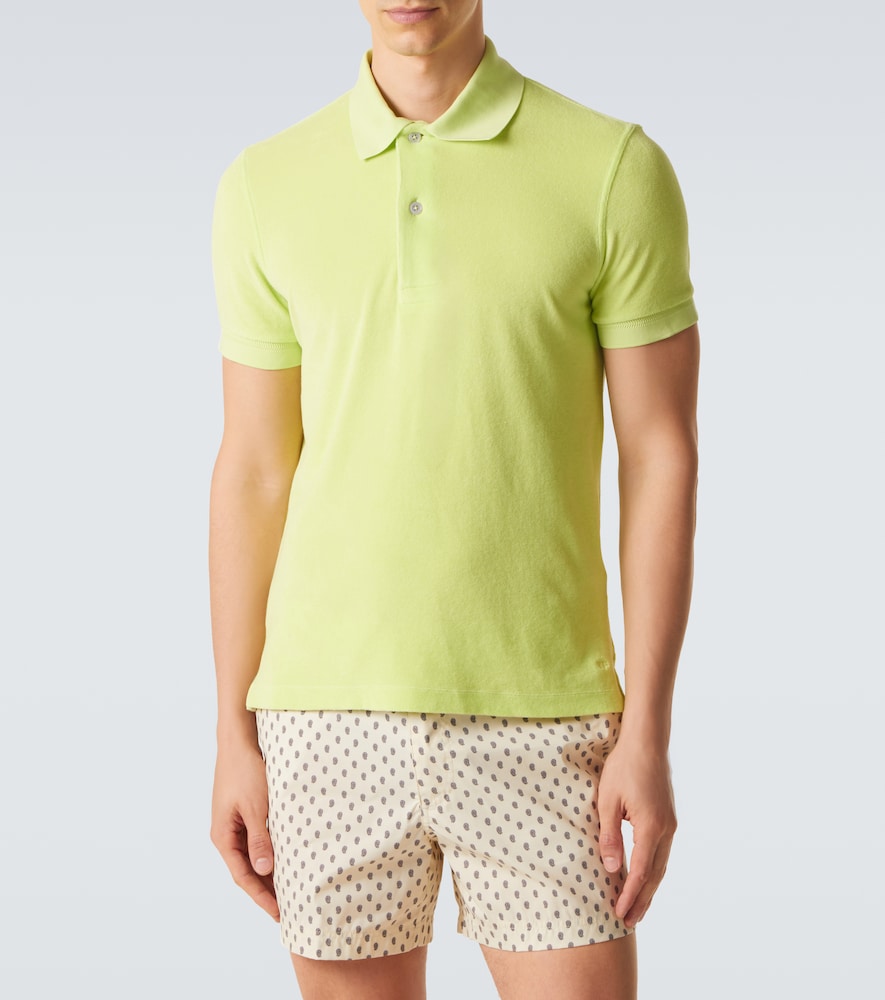  Tom Ford Tom Ford Cotton-blend Terry Polo Shirt 