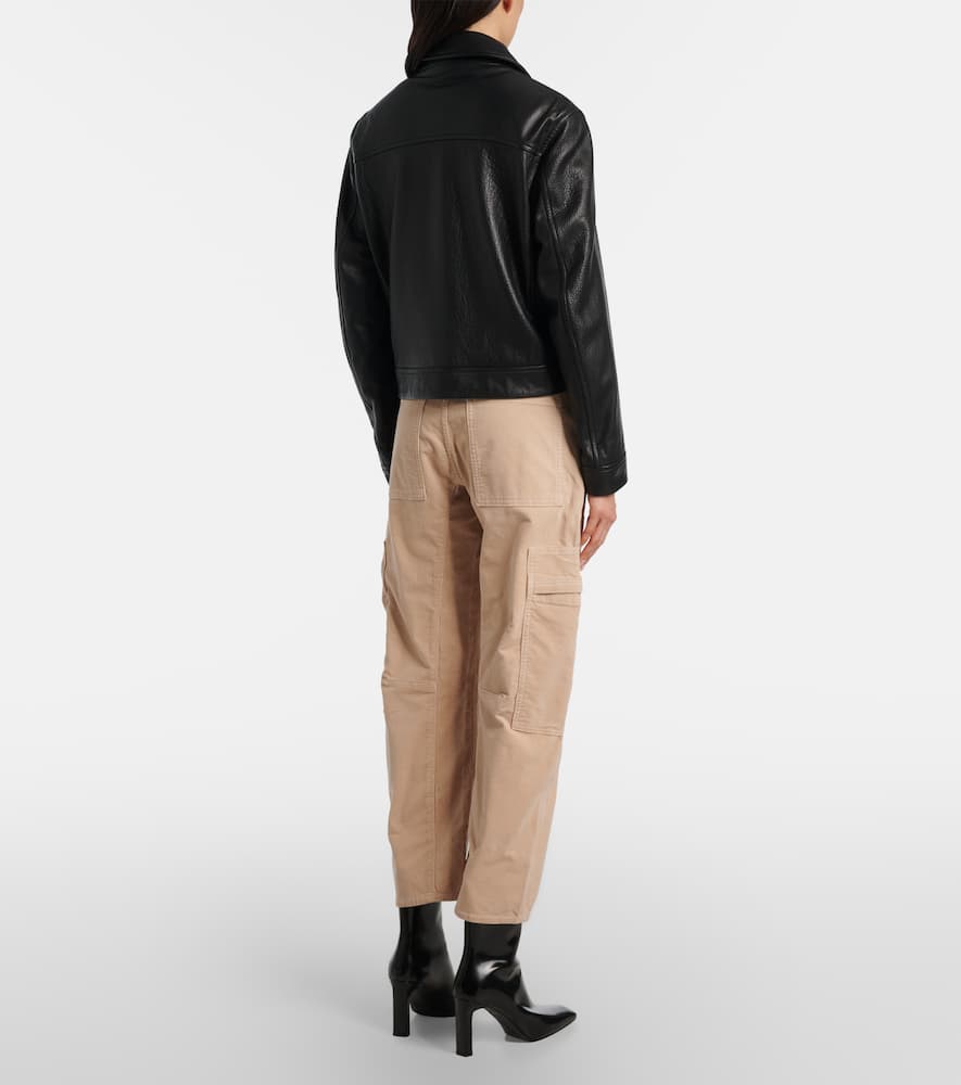 Citizen Of Humanity Marcelle Cotton Corduroy Cargo Pants In Neutral