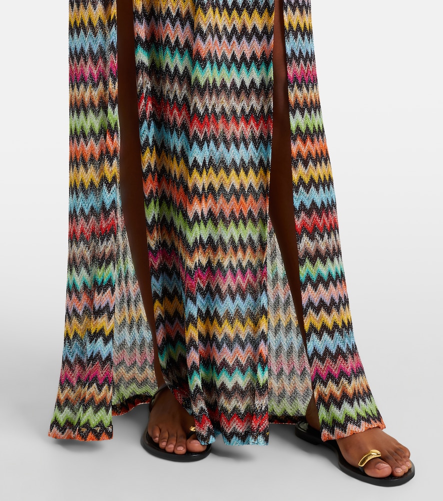  Missoni Missoni Zigzag Open-back Lame Jumpsuit 