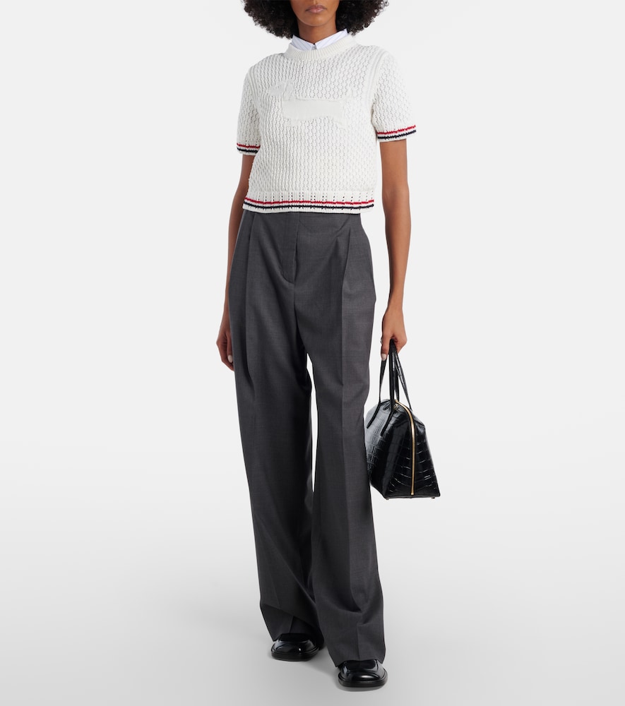  Thom Browne Thom Browne Pullover Aus Baumwoll-jacquard 