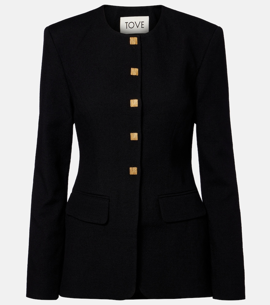 Structured Wool Blazer