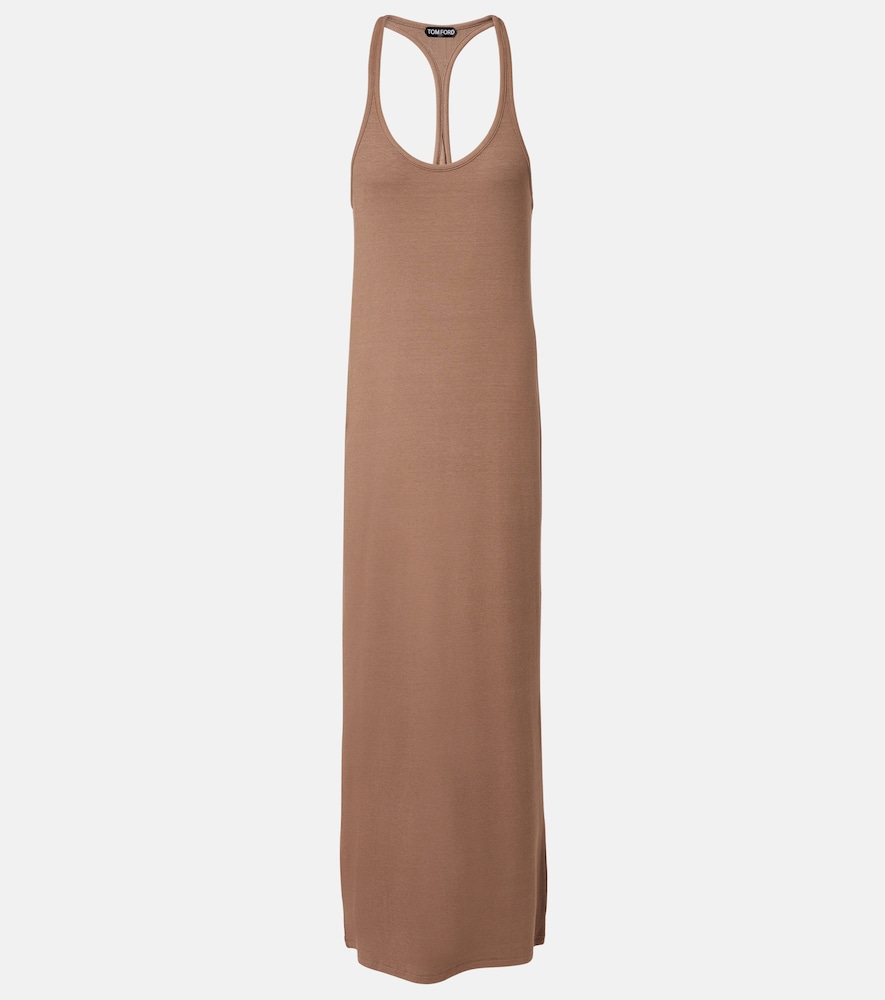 TOM FORD Tom Ford Racerback jersey maxi dress　トム フォード レーサーバック ジャージ マキシ ドレス