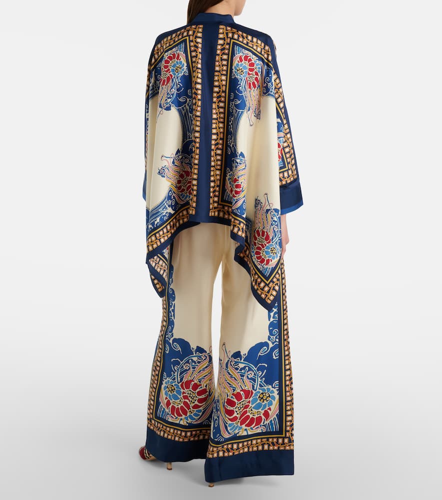 La Doublej Elasticated-waist Trousers In White