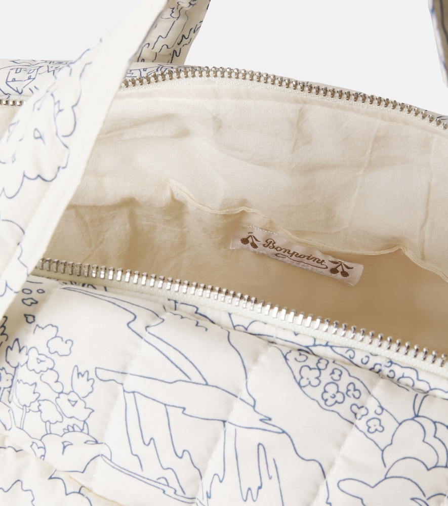 Bonpoint Bonpoint Wickeltasche Piou Aus Baumwolle 