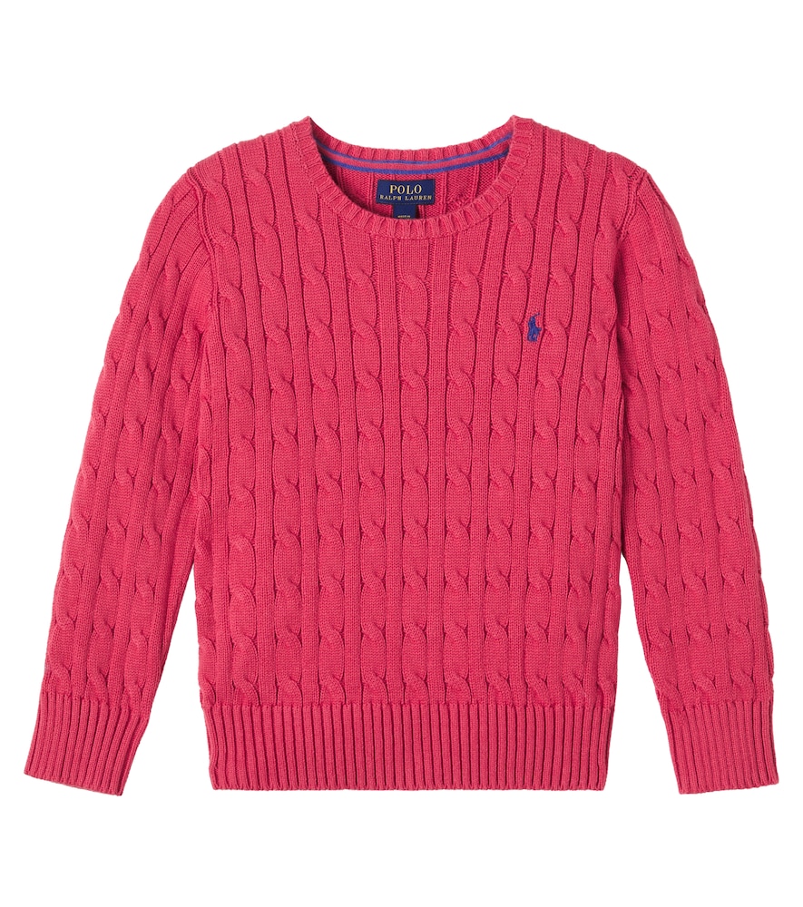 Polo Ralph Lauren Kids Rosa Pullover Aus Baumwolle - MyTheresa