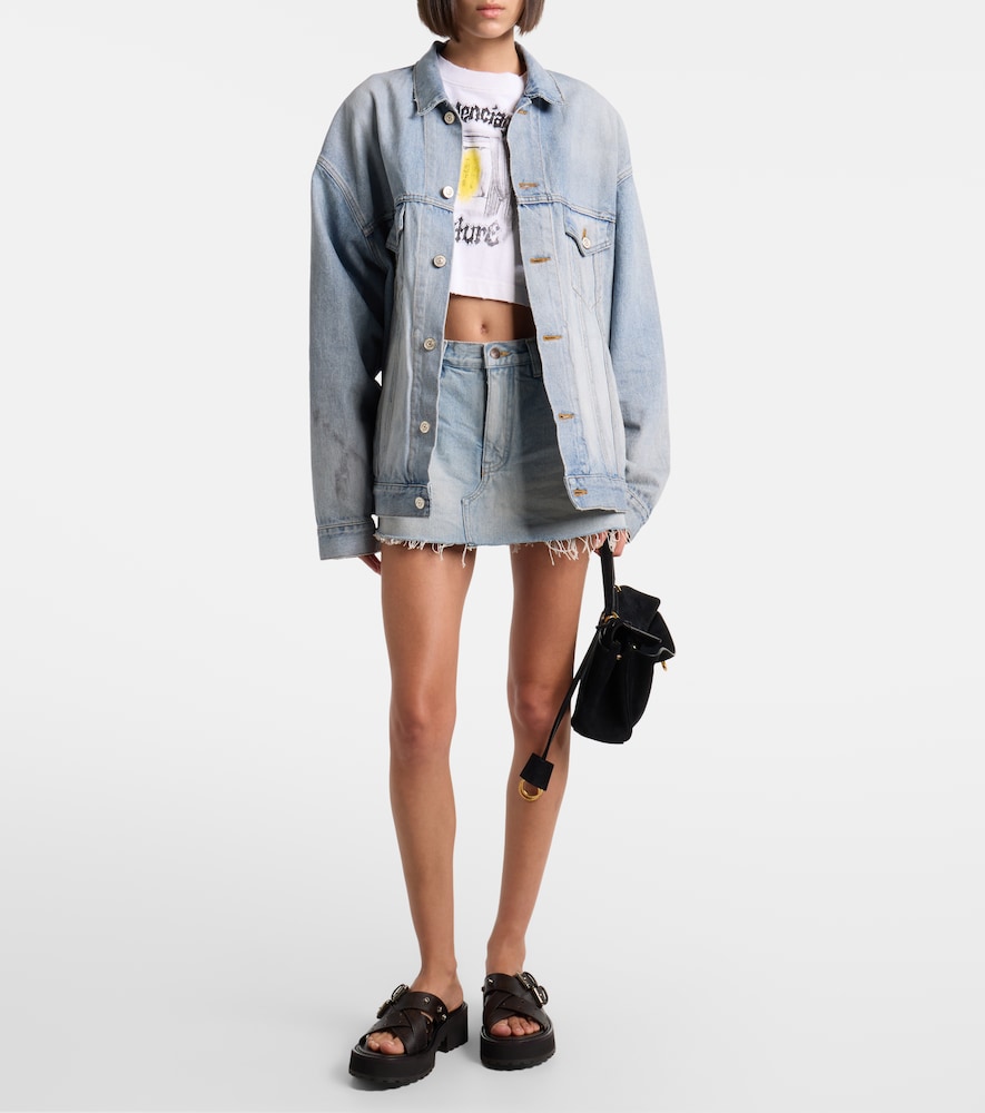 Venom Leather Platform Mules
