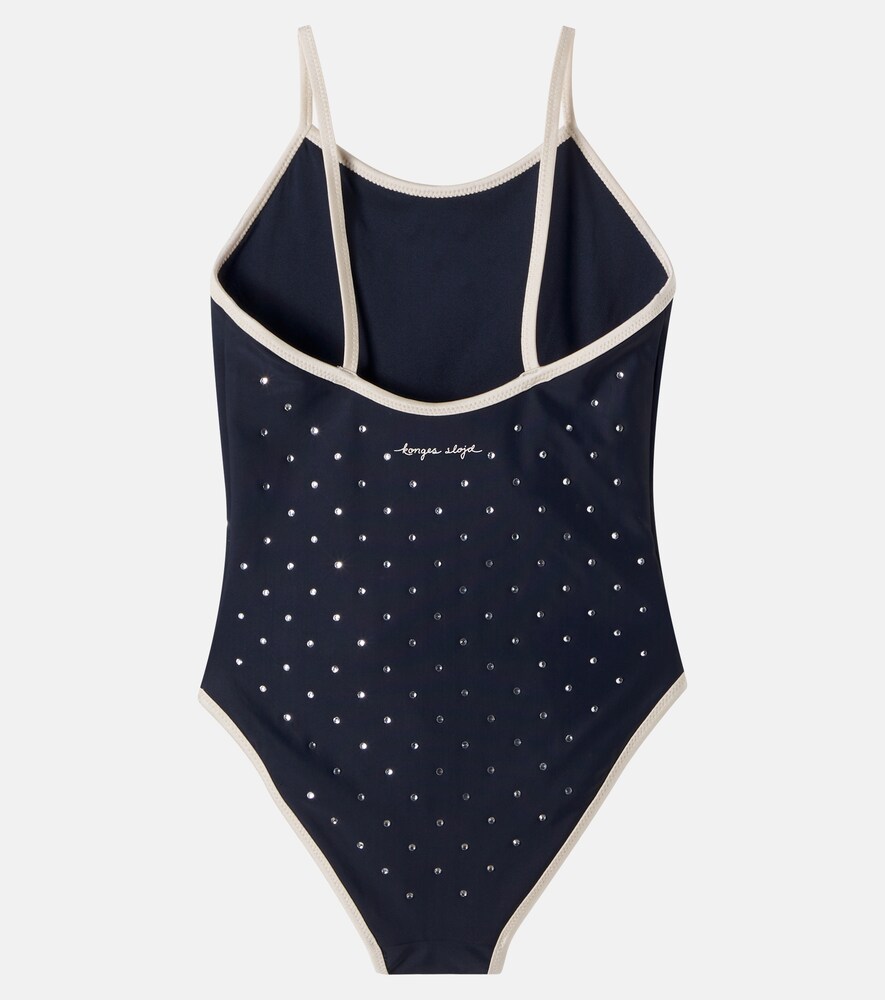  Konges Slojd Konges Slã¸jd Misty Crystal-embellished Swimsuit 
